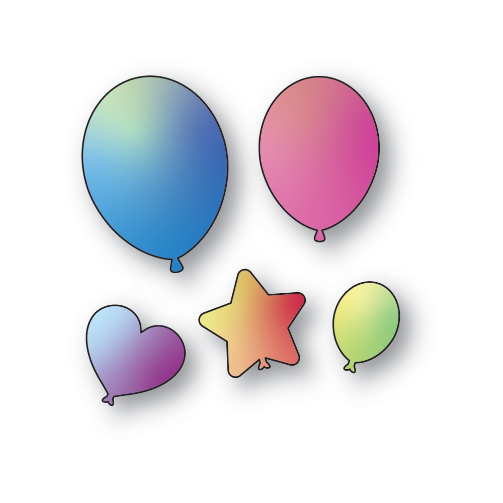 Memory Box Celebration Balloons Dies 94860