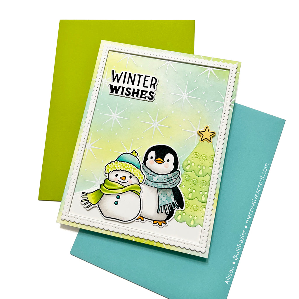 Memory Box Cheerful Penguin Dies 94935 winter | color-code:ALT01