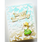 Memory Box Cheery Happy Birthday Dies 94894 mouse