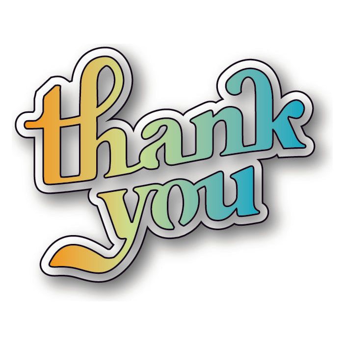 Memory Box Cheery Thank You Dies 94886
