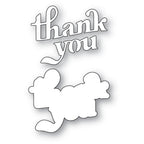 Memory Box Cheery Thank You Dies 94886 pieces