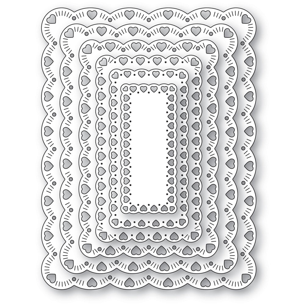 Memory Box Cherish Scalloped Frames Dies 94884
