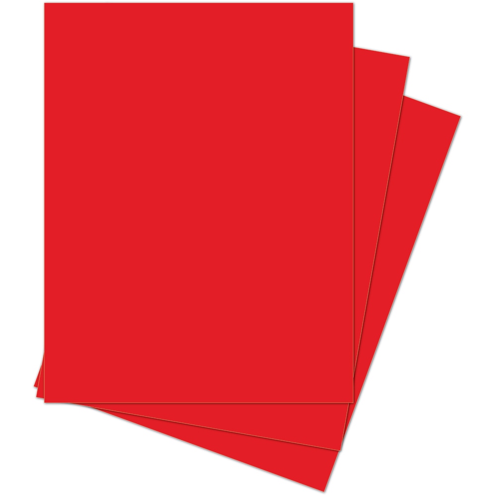 Memory Box Cherry Red 8.5x11 Paper Pack sh44015
