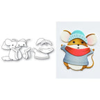 Memory Box Christmas Charm Mouse Die Bundle Benson Mouse Dies 94998