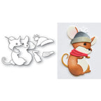 Memory Box Christmas Charm Mouse Die Bundle Merrick Mouse Dies 94984