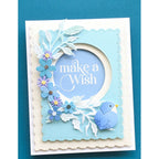 Memory Box Cinched Frames Dies 94944 make a wish