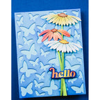 Memory Box Daisy Umbrellas Dies 94895 hello