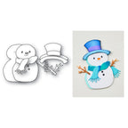 Memory Box Dapper Snowman Dies 94925