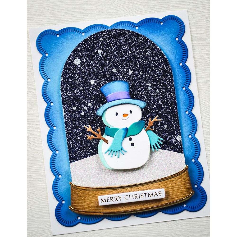 Memory Box Dapper Snowman Dies 94925 merry
