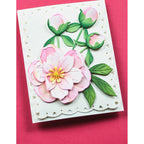 Memory Box Delightful Peony Blossom Dies 94875 buds