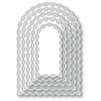Memory Box Fan Stitch Scalloped Arch Frames Dies 94967