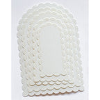 Memory Box Fan Stitch Scalloped Arch Frames Dies 94967 frames