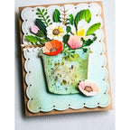 Memory Box Garden Pail Bouquet Dies 94889 flowers