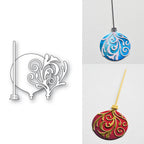 Memory Box Gilded Scroll Ornament Dies 95005 outline