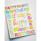 Memory Box Happy Birthday Background Plate Die 94857 happy