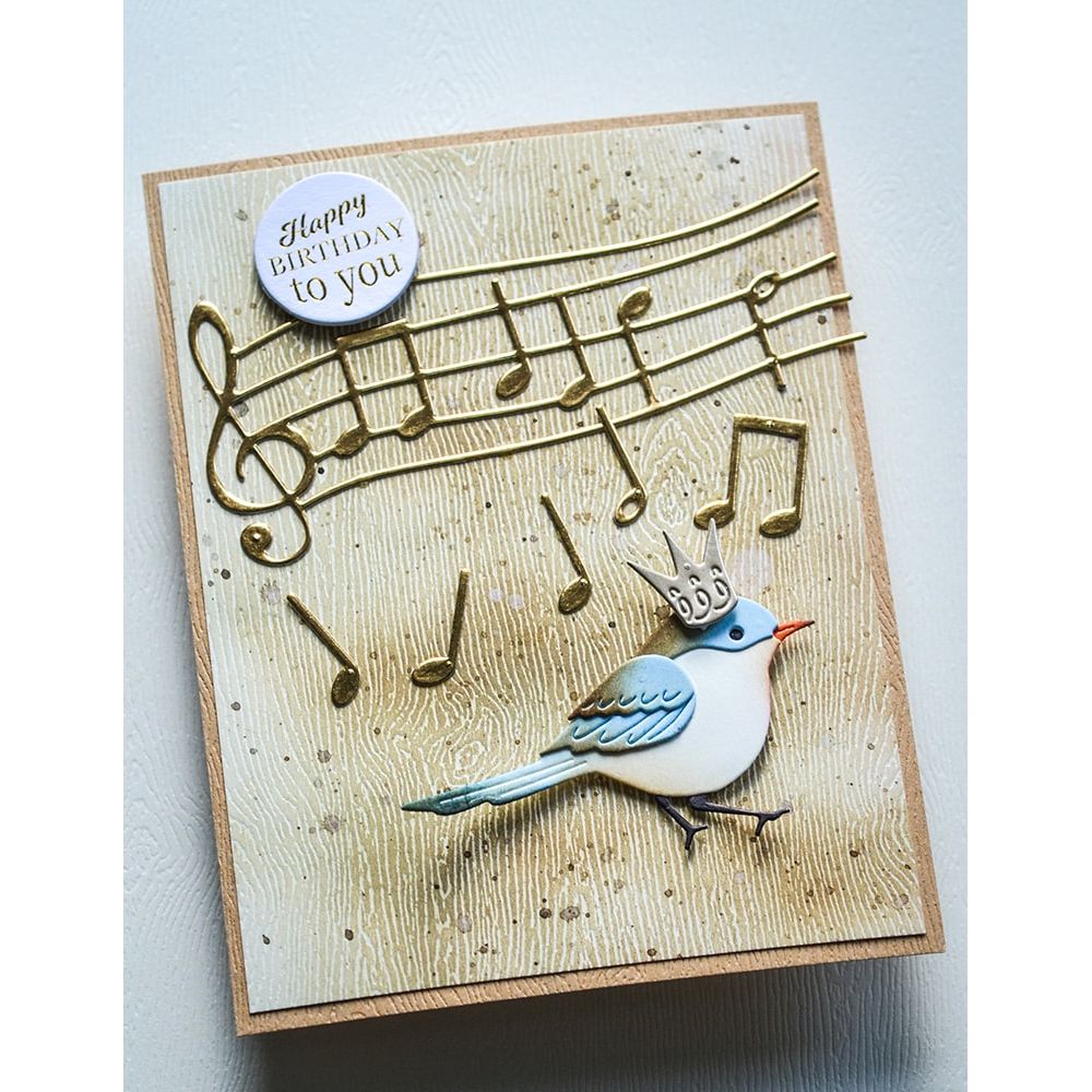 Memory Box Happy Birthday Sheet Music Dies 94851 music