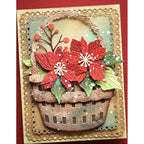 Memory Box Harvest Basket Dies 94968 flowers in basket berries