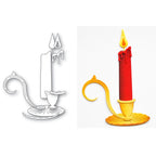 Memory Box Heirloom Candlestick Holder Dies 94974 line work