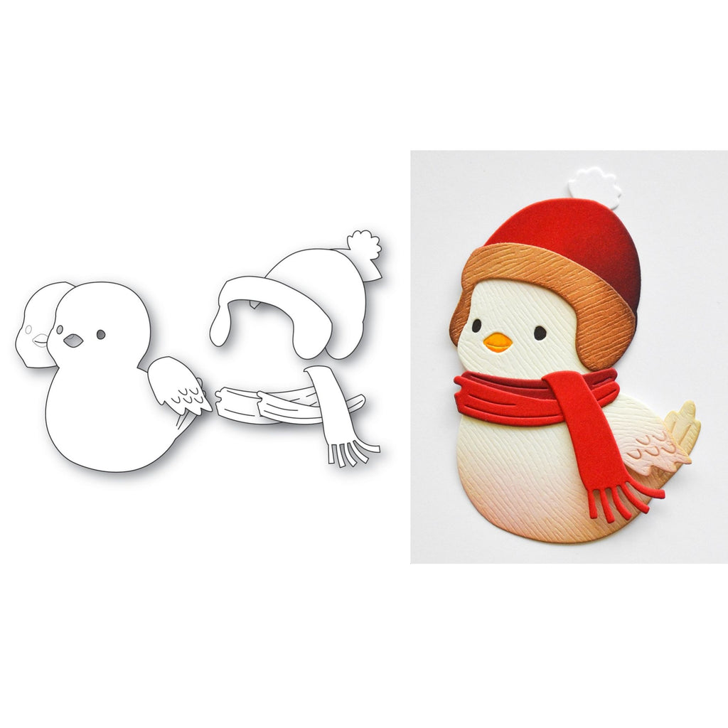 Memory Box Lumi Bird Dies 94977 line work