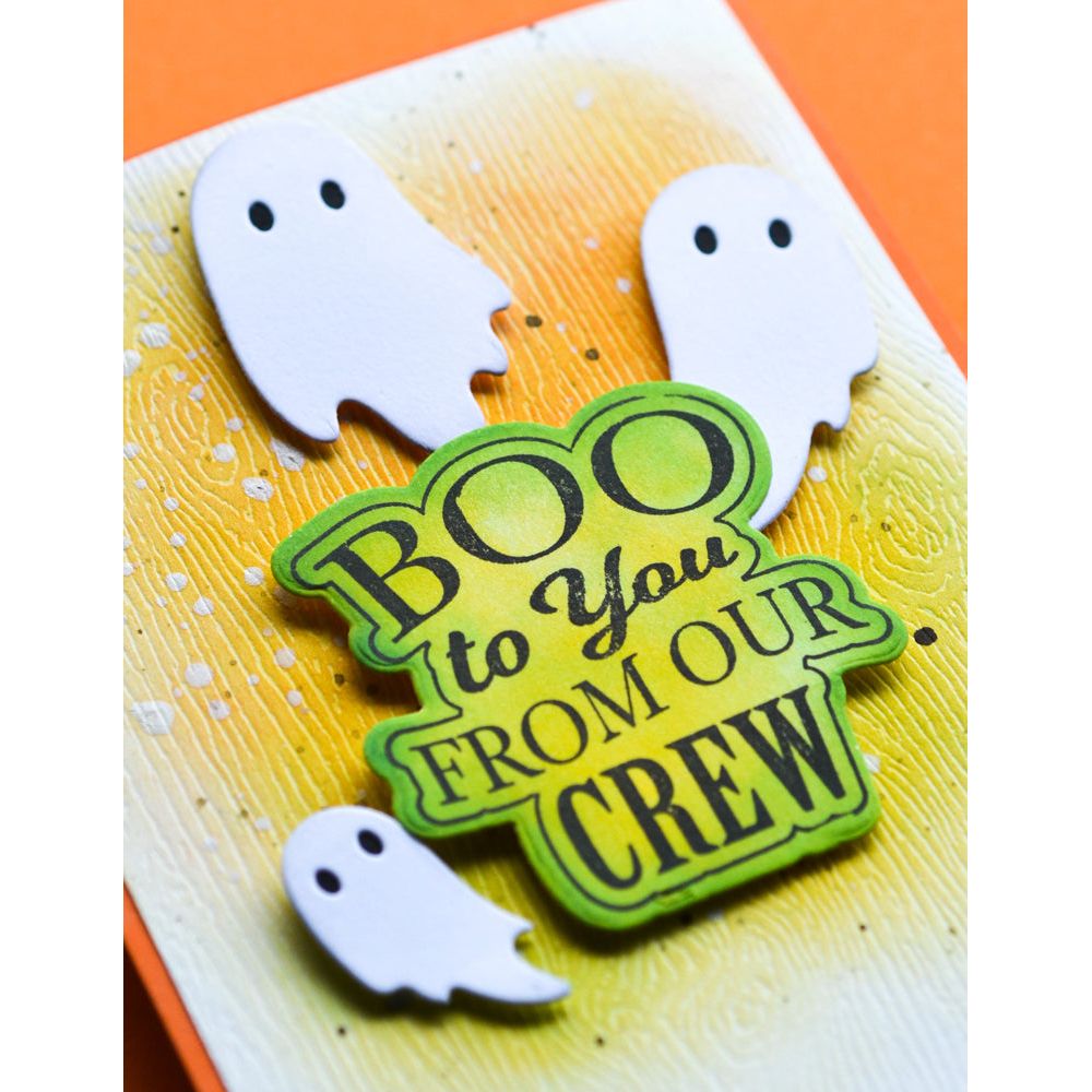 Memory Box Magical Halloween Clear Stamp Set and Dies cl5284d boo