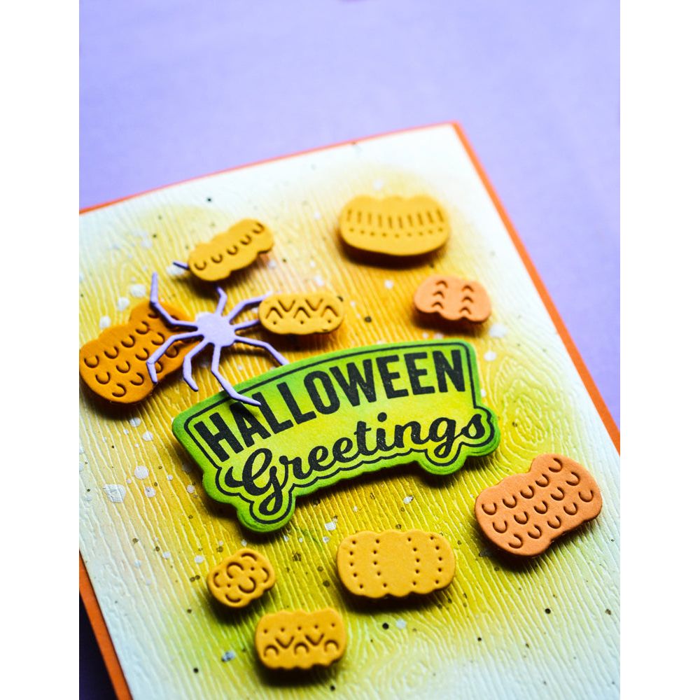 Memory Box Magical Halloween Clear Stamp Set and Dies cl5284d pumpkins