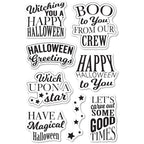 Memory Box Magical Halloween Clear Stamp Set cl5284