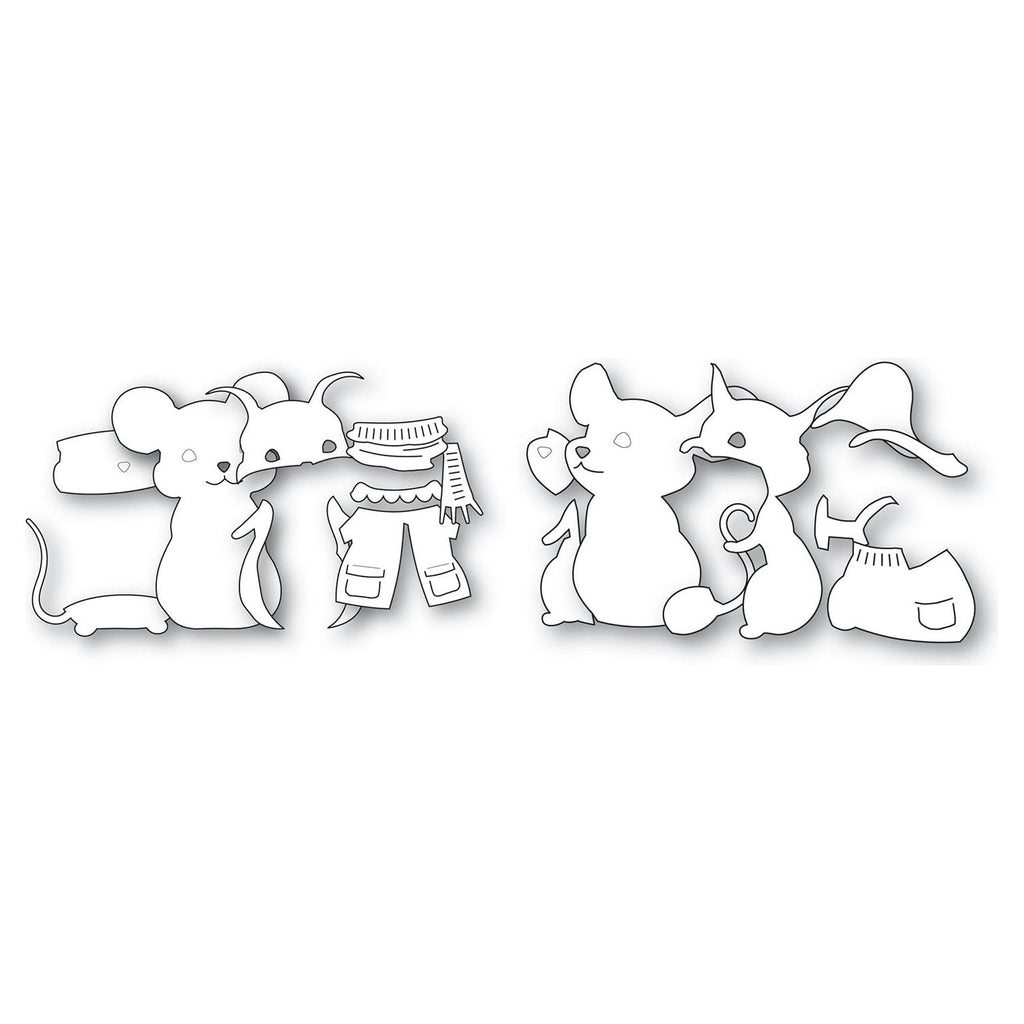 Memory Box Milo and Town Mouse Die Bundle pieces