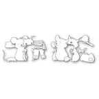 Memory Box Milo and Town Mouse Die Bundle pieces