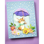 Memory Box NESTED GLOBES Craft Dies 94532 mouse in the rain