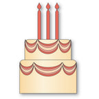 Memory Box Party Layer Cake Dies 94854