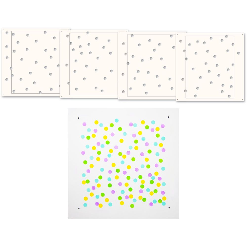 Memory Box Polkadot Stencil Set 88631