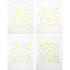 Memory Box Polkadot Stencil Set 88631 assembled