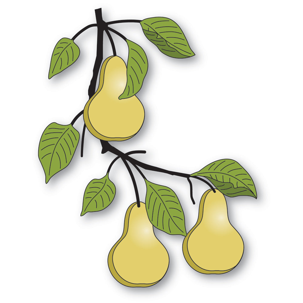Memory Box Pretty Pear Branch Dies 94805
