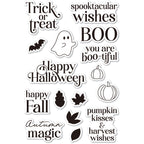 Memory Box Pumpkin Kisses Clear Stamp Set cl5293