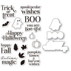 Memory Box Pumpkin Kisses Clear Stamp and Die Set cl5293d