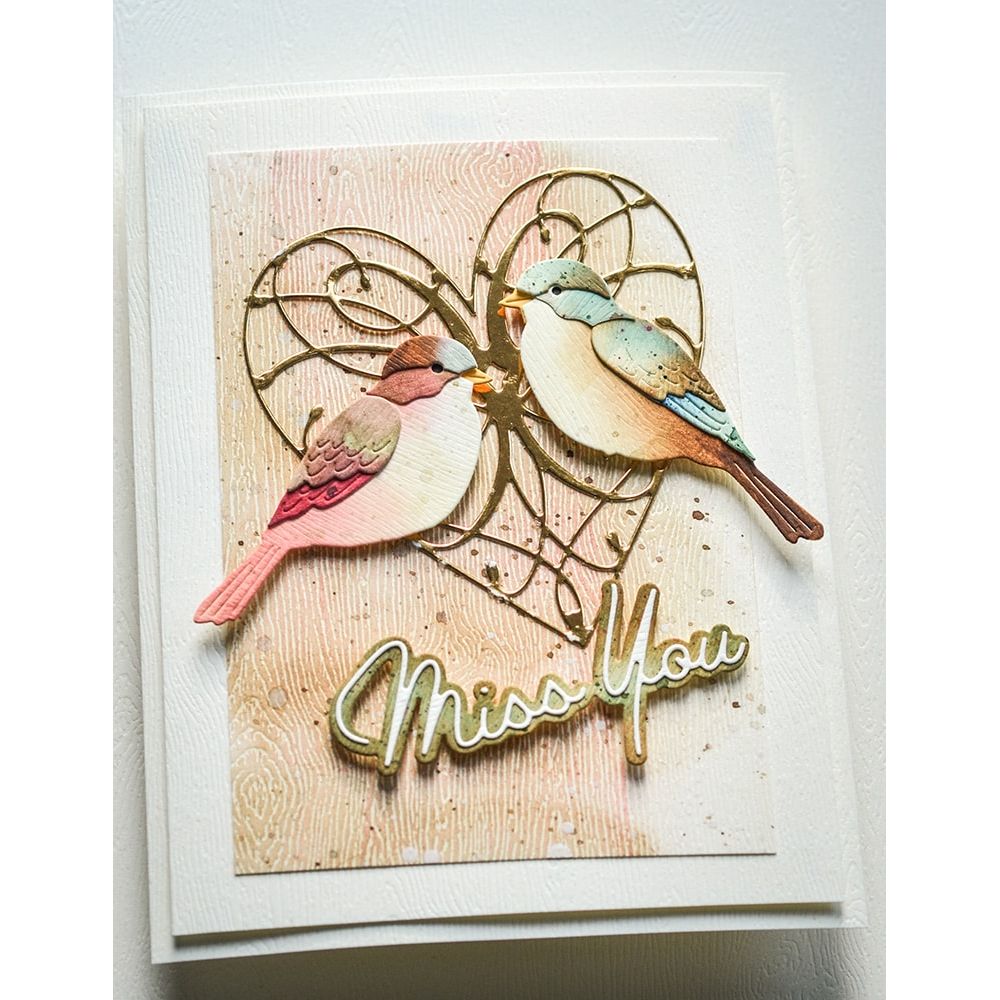 Memory Box Regal Bird Dies 94861 miss you