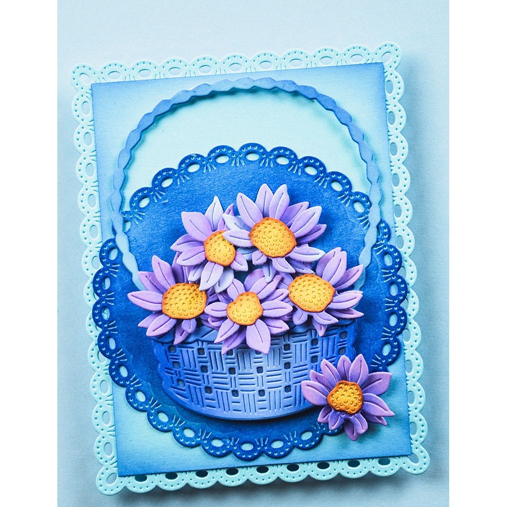 Memory Box Round Eyelet Circle Frames Dies 94905 basket