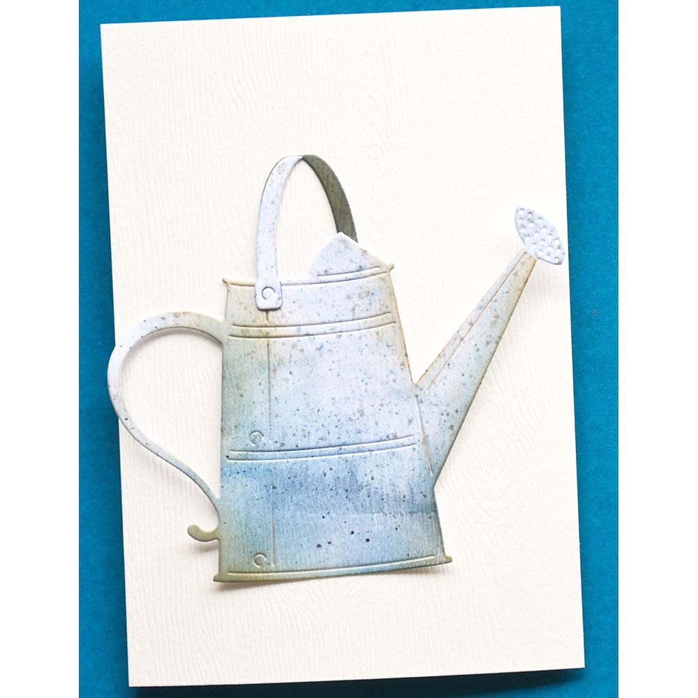 Memory Box Rustic Watering Can Dies 94903 handle