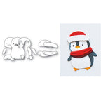 Memory Box Snuggled Penguin Dies 94990 out line 