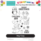 Memory Box Stay Cozy STAMPtember Exclusive Stamps 3486ssc