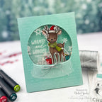 Memory Box Stay Cozy STAMPtember Exclusive Stamps 3486ssc Holiday Card Cute Critter Shaker | color-code:ALT04