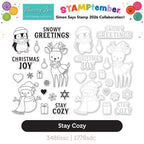 Memory Box Stay Cozy STAMPtember Exclusive Stamps and Dies