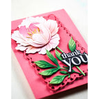 Memory Box Tender Peony Bud Dies 94881 thank you