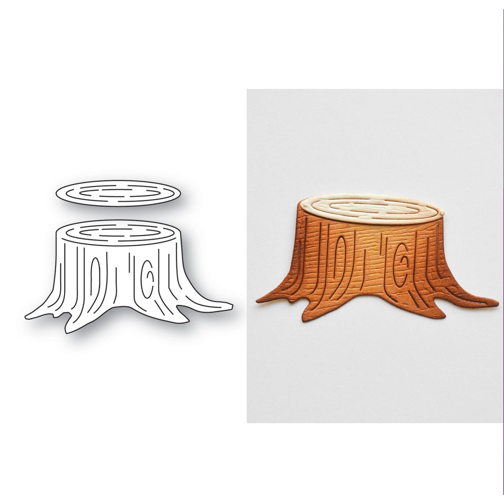 Memory Box Tree Stump Dies 94970 line work