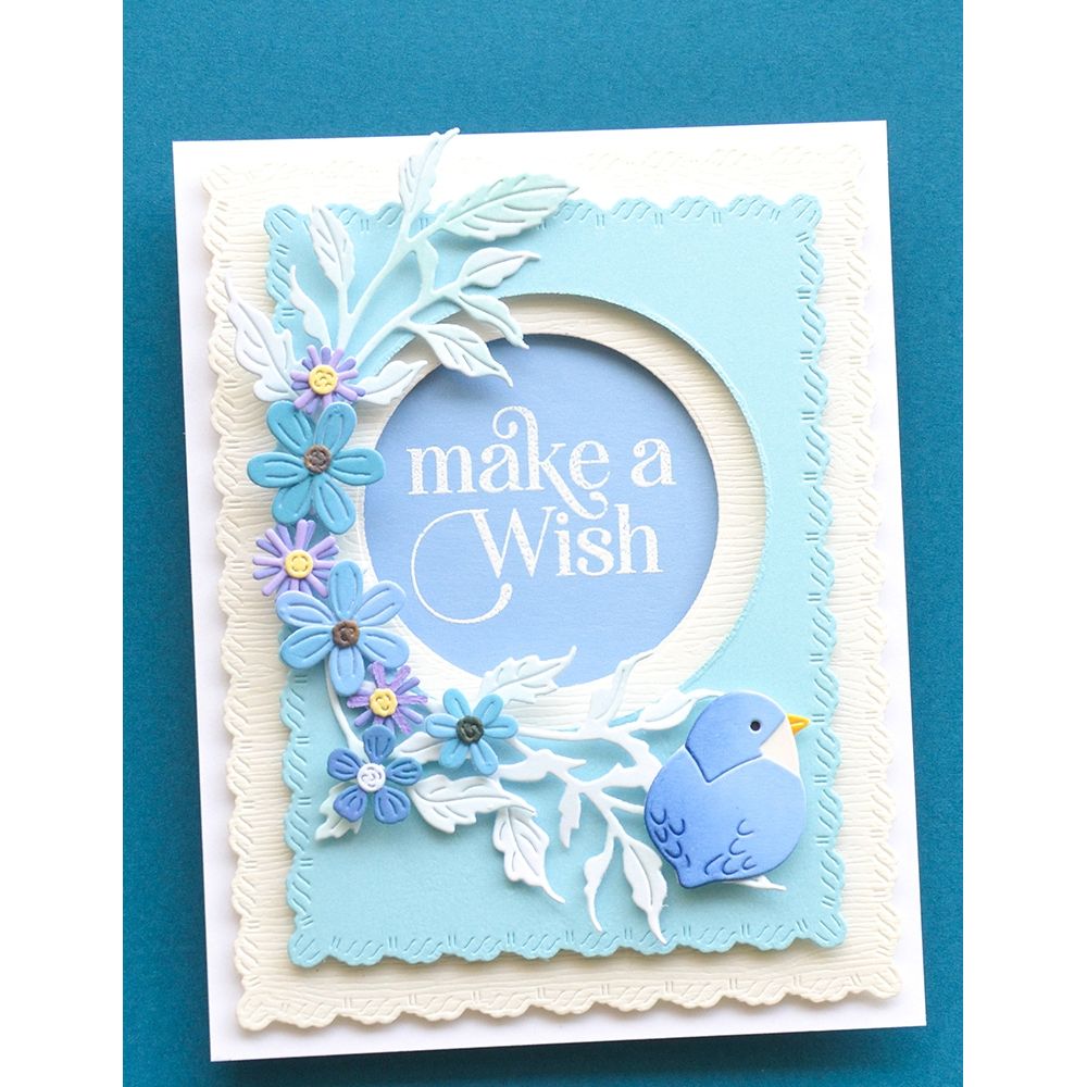 Memory Box Wild Leaves Dies 94947 make a wish