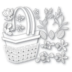 Memory Box Woven Flower Basket Dies 94941 pieces