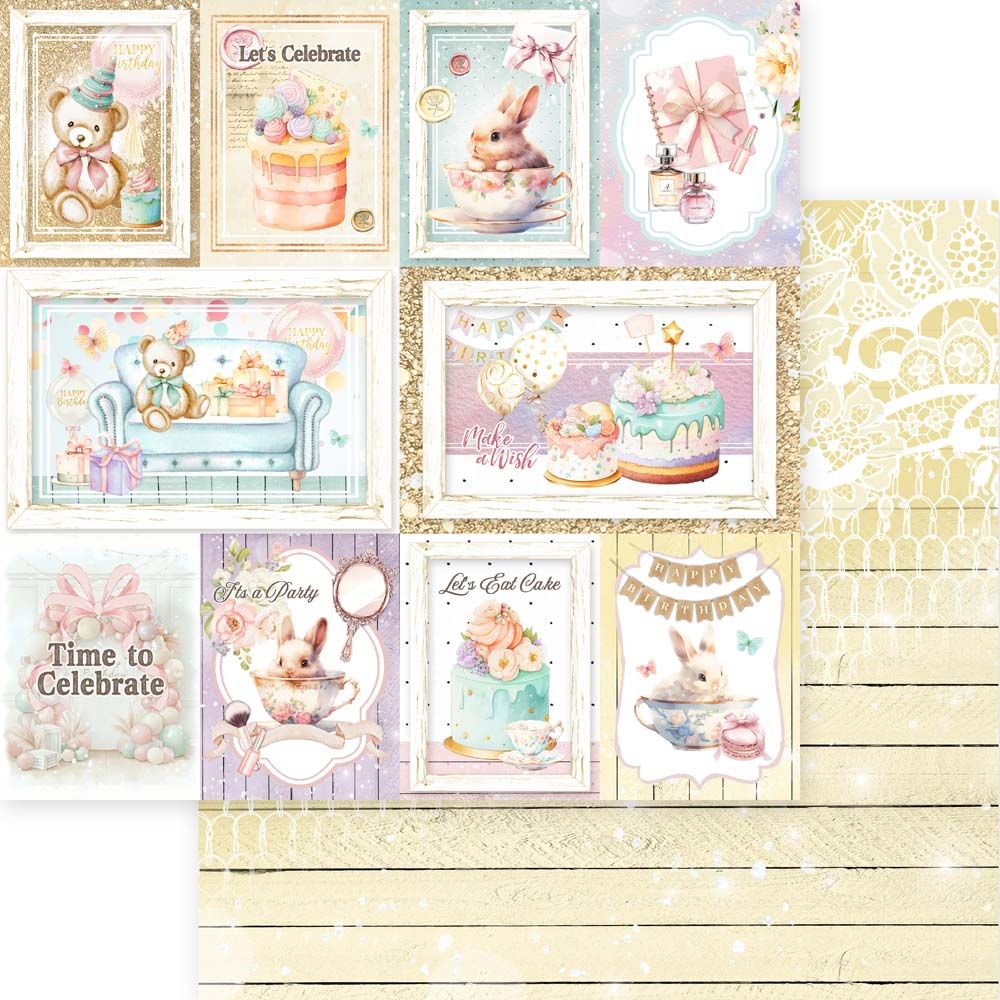 Memory Place Happy Birthday 6 x 6 Collection Pack mp-61884 bear