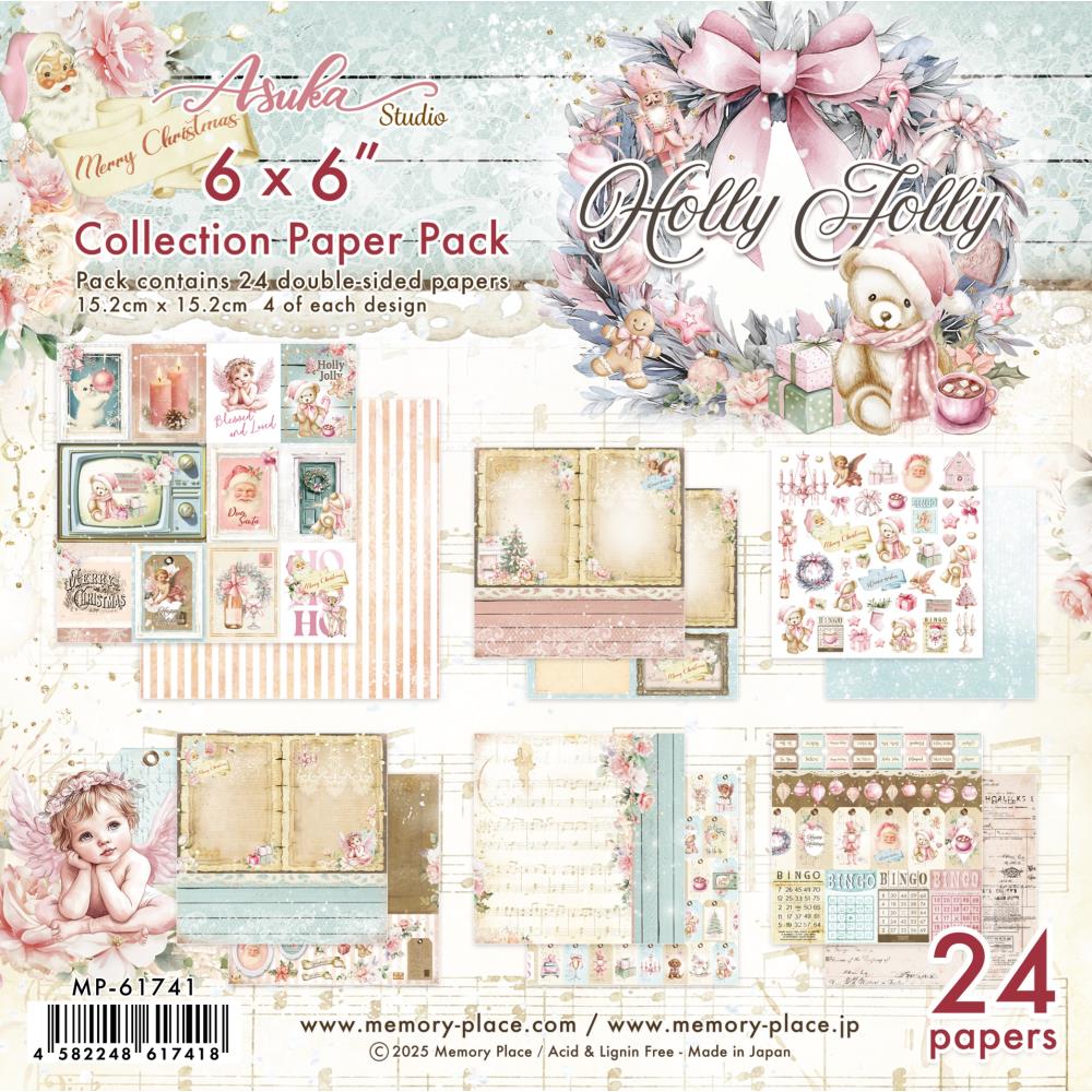 Memory Place Holly Jolly 6 x 6 Collection Pack mp-61741