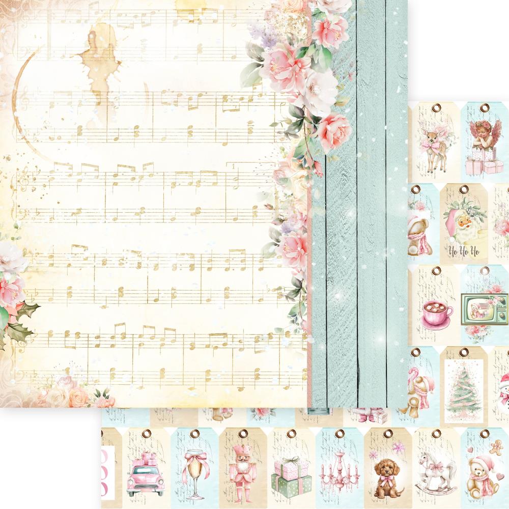 Memory Place Holly Jolly 6 x 6 Collection Pack mp-61741 Christmas Musical Notes