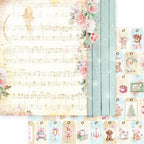 Memory Place Holly Jolly 6 x 6 Collection Pack mp-61741 Christmas Musical Notes